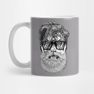 Hipster Tiger Mug